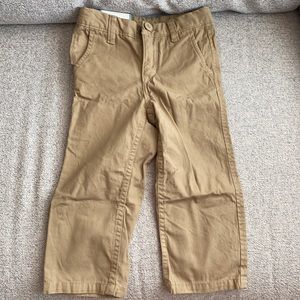 NWT baby GAP 2T boys khaki pants